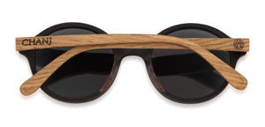 Chanj Sunglasses Tamarama Sustainable Sunglasses Handcrafted FSC Wood Sunglasses CHANJ 