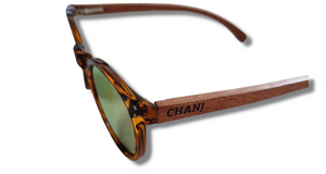 Chanj Sunglasses Sunset Sustainable Handcrafted FSC Wood